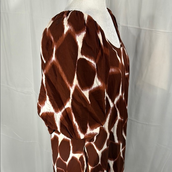 Corey Lynn Calter Giraffe Anthropology Tunic Dress Size Medium - Picture 9 of 9